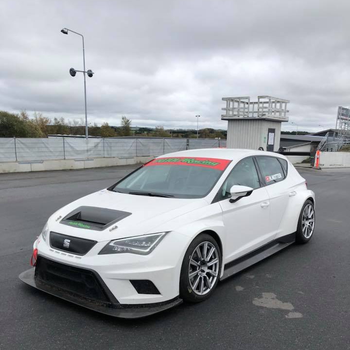 Team Lindholm Leasing starter med denne Seat Leon TCR
(Foto: Team Lindholm Leasing)